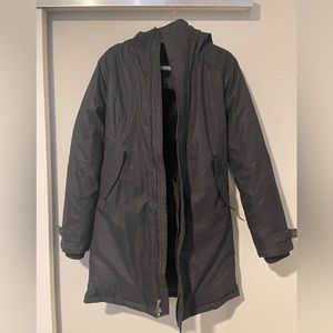 Aritzia Haven Parka, Size Small, Black